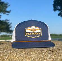 Load image into Gallery viewer, Fly Navy “Hoss” Hat
