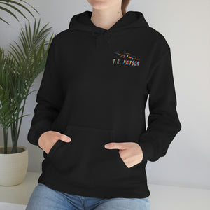 T.R MATSON COLLAB HOODIE: NEVER DOWN, NEVER OUT