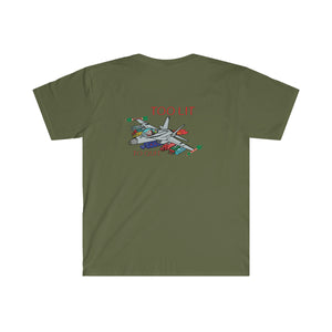 F-18 Christmas Too Lit To Quit T-Shirt