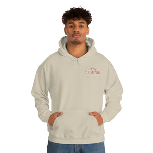 T.R MATSON COLLAB HOODIE: NEVER DOWN, NEVER OUT