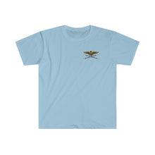 Load image into Gallery viewer, Navy Tailhook White SHB T-Shirt
