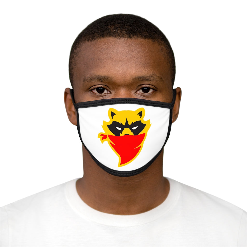 Rudy Mixed-Fabric Face Mask