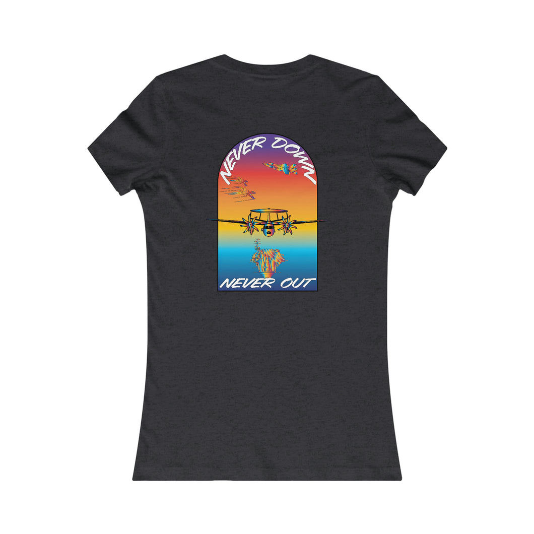 Women's T.R. MATSON COLLAB: NEVER DOWN, NEVER OUT