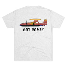 Load image into Gallery viewer, E-2 Sunset Theme - &quot;Got Dome&quot; Men&#39;s Tri-Blend Crew Tee
