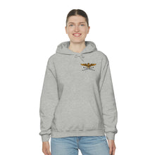Load image into Gallery viewer, Navy Tailhook SHB Unisex Heavy Hooded Sweatshirt
