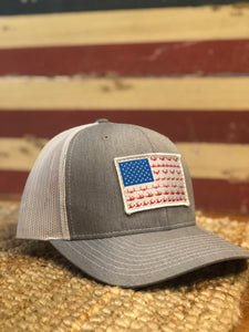 American Flag Osprey Trucker Hat