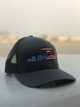 Load image into Gallery viewer, E-2 Hawkeye American Trucker Charcoal / Black Mesh
