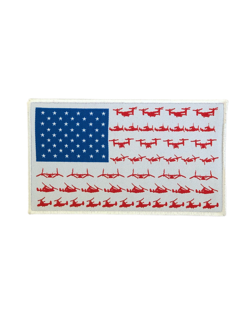 American Osprey Flag in Red, White, and Blue